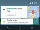 Android Auto can provide you with route info