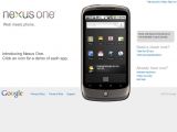 The Google online phone store featuring the Nexus One