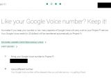You can port your Google Voice number to Project Fi