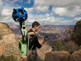 The Street View Trekker is controlled via an Android phone