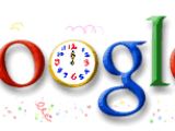 Google's New Year logo in 2001