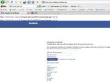 EasyPHP errors on fake facebook.com page