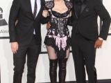 Diplo, Madonna and Nas arrived together at the Grammys 2015