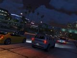 Night driving in GTA 5 on PC