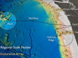 An OOI regional scale node will be located at the deep-sea Axial Volcano and Hydrate Ridge