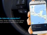 HERE Maps for Android works without an Internet connection
