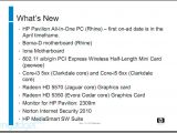 HP leak reveals plans to release Clarkdale CPUs and Radeon cards in Spring 2010