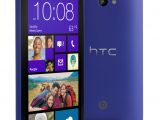 HTC 8X (left angle and back(