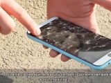 HTC One EYE screen cracks after first drop test