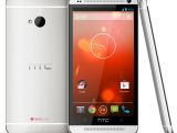 HTC One M7 Google Play Edition (back & front & left sides)