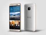HTC One M9 front and back