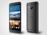 HTC One M9+ in gunmetal gray