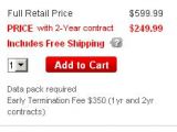 HTC Tunderbolt price