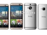 HTC One M9+ mockup pitted against the HTC One M9