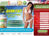 Shady Garcinia Cambogia diet site requests personal and financial information