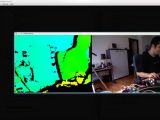 The open-source Kinect driver in action