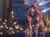 Battle action in Halo 5