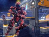 Spartan in action in Halo 5: Guardians