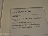 Sony ICLE-QX1 E-Mount Interchangeable lens camera spec sheet