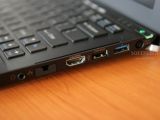 Sony Vaio Z ultra-thin notebook - Side ports