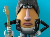 Dee Dee Ramone is not happy to be turned into Mr. Potato-Head