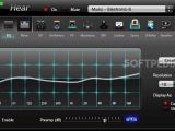 The Equalizer enables you to manually fine-tweak the output sound’s characteristics