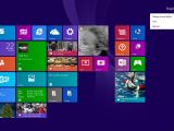 Windows 8.1 Start screen user account options