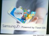 Samsung Z1 pictured in advertisment