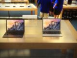 2015 MacBook Air rendering: in Apple Store (Dark Gray and Silver)