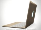 2015 MacBook Air rendering: Gold (back)