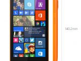 Microsoft Lumia 535 sizes