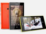 Nokia Lumia 525 front and back side