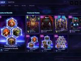 The in-game shop in HotS