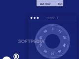 The Hider 2 user interface automatically locks if you are not activelly using the utility