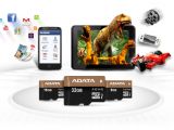 ADATA's new Premier Pro microSDHC UHS-I U1 memory cards