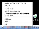 Google Talk, Labs Edition icon in system tray