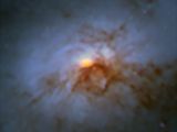A combined Hubble Space Telescope / ALMA image of NGC 1266