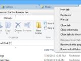 Clover comes with the same tab managing options just like Google Chrome