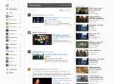 The experimental YouTube homepage, logged in