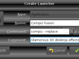 Create Launcher example