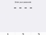 Device asks you for your 4-digit passcode