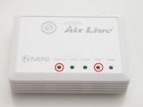 AirLive N.Mini 300Mbps Wireless N router - If only Sys and Ethernet LEDs light