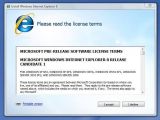 Internet Explorer 8 Partner Build on Windows Vista