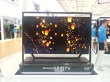 Samsung UHD TV close-up