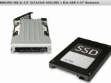 Icy Dock’s MB994IPO-3SB Dual HDD Enclosure