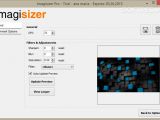 Imagisizer Pro lets you apply filters and image adjustments.