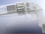 The Imura 3D printed gun, bare design