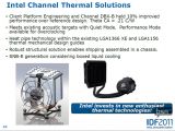 IDF 2011 - Sandy Bridge-E Intel channel thermal solutions