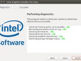 Some conditions for running Intel Graphics Installer for Linux 1.0.7