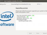 Installing the packages with Intel Graphics Installer for Linux 1.0.7 is easy